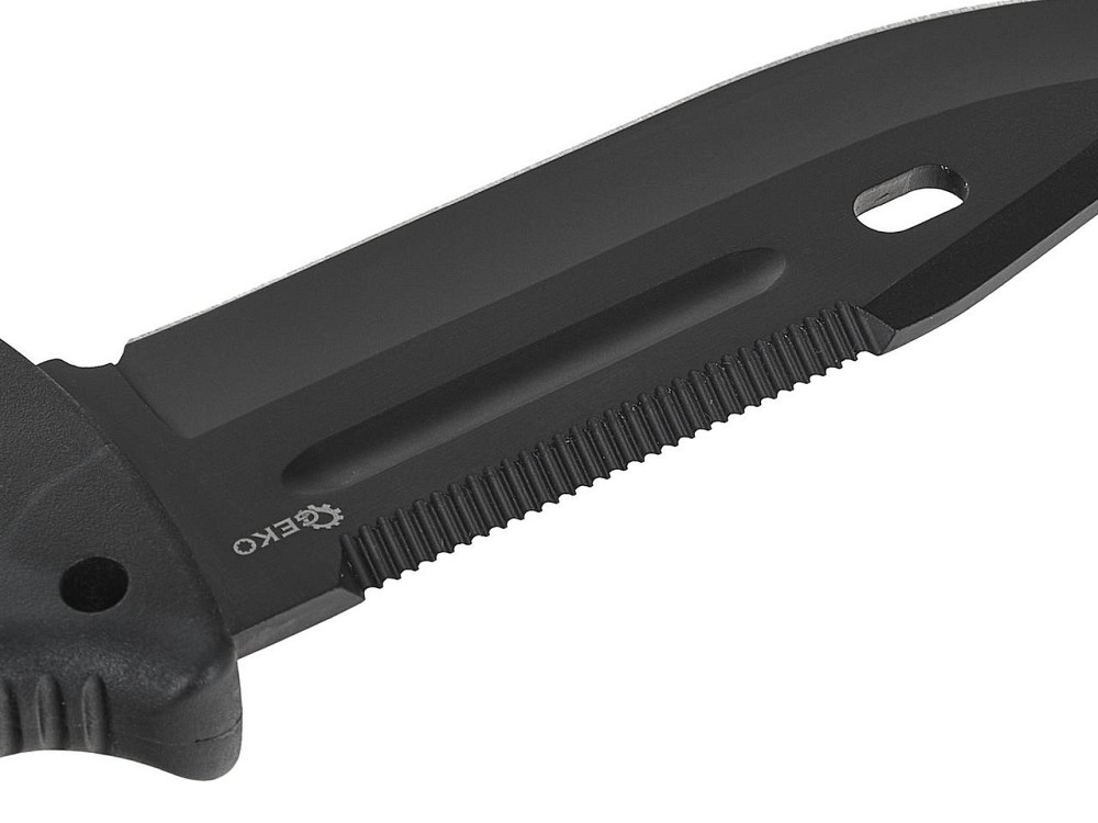 Ніж тактичний "GeKo" з кобурою, кресалом, точилом і компасом, лезо нержавіючої сталі Київ - фото 7