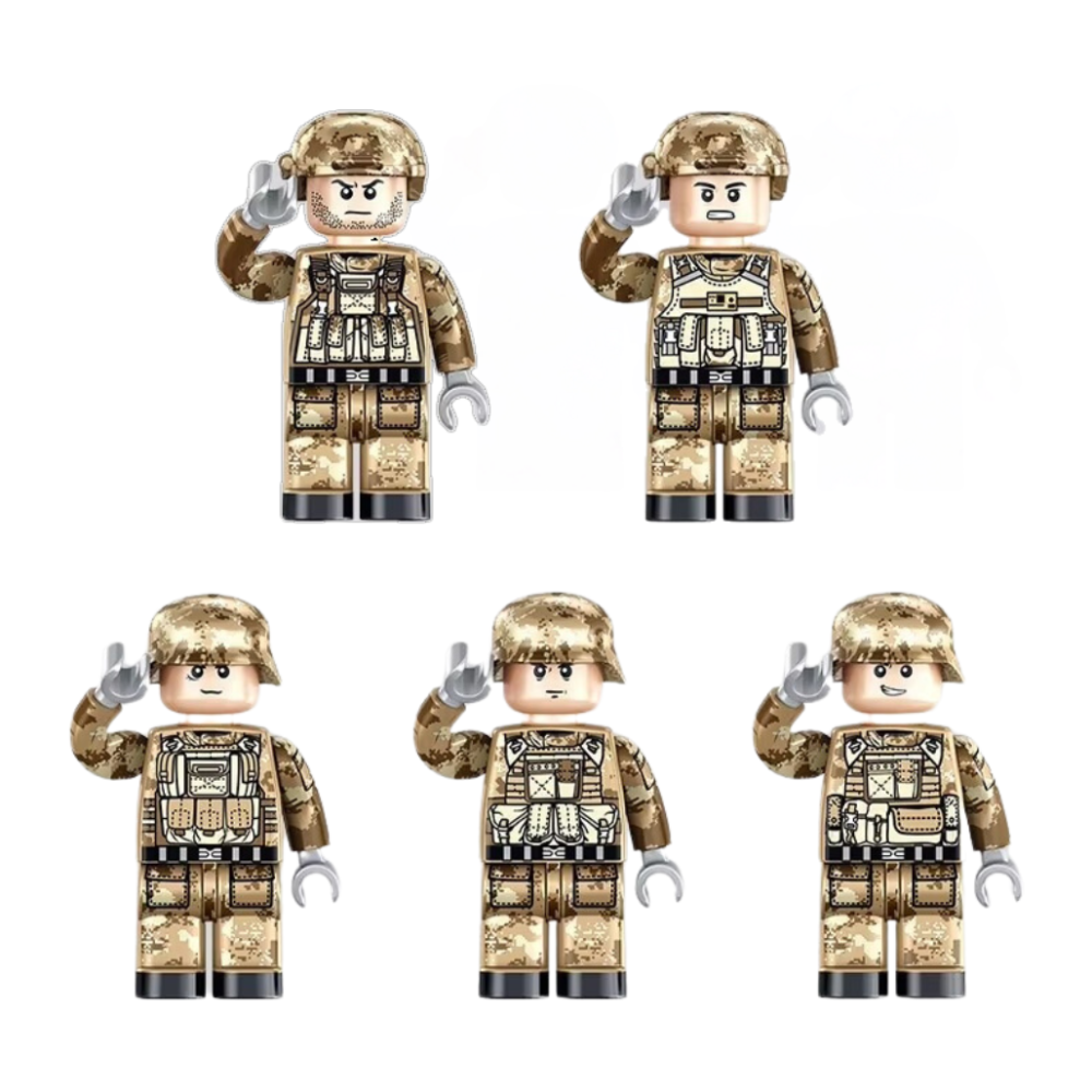 Конструктор детский игровой Танк 99A военный на 1309 деталей, хаки Каменец-Подольский - изображение 4