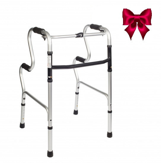 Ходунки дворівневі з однією кнопкою Doctor Life 12853 Дніпро - фото 1