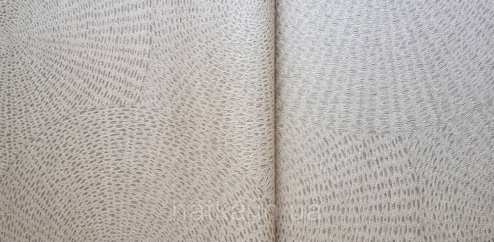 Обои виниловые на флизелиновой основе Rasch Ascona 1.06х10 абстракция круги точки золотистые коричневые 3д Киев - изображение 1