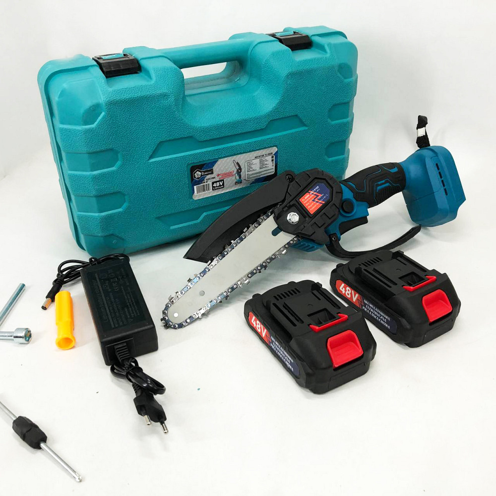 Садовая электрическая пила для обрезки веток 6