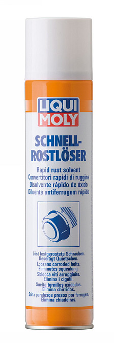 LIQUI MOLY 1612 Schnell-Rostlöser — Швидкий розчинник іржі | Проникаюче мастило для відкручування заіржавілих і прикипілих з'єднан Ковель - фото 1