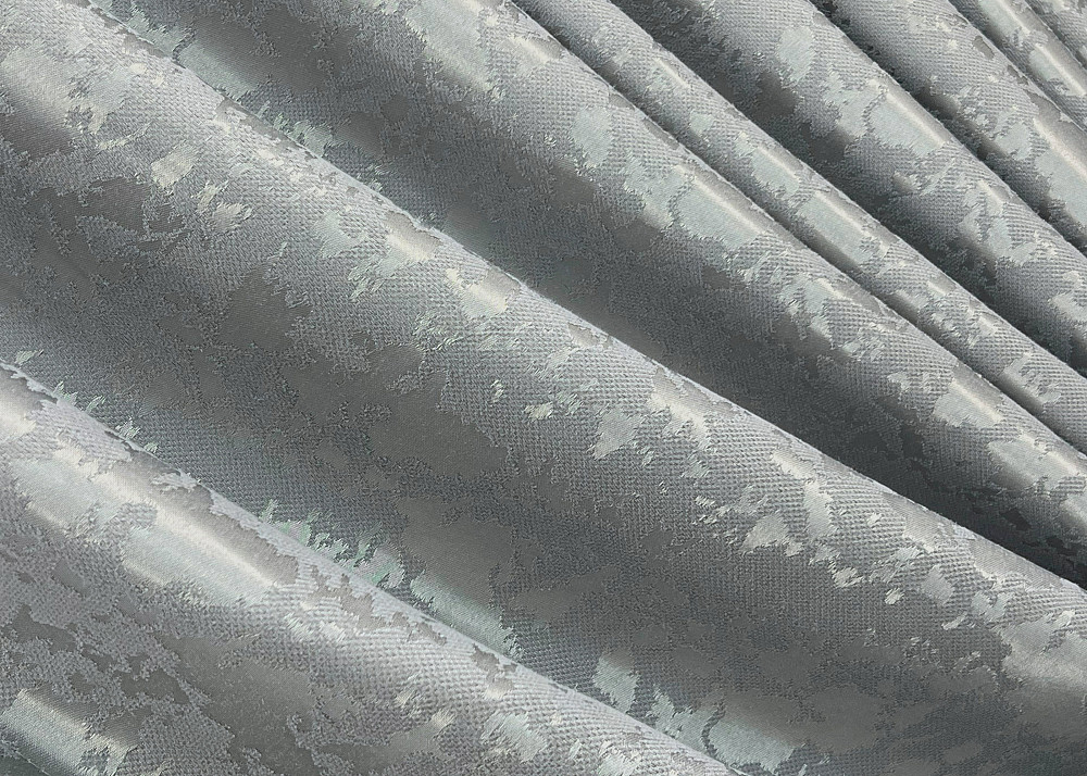 Комплект штор VR-Textil Льон Мармур 100х270 2шт і Тюль 300х270 1911ш-1400т Світло-сірий з білим 71-139/1 Київ - фото 6