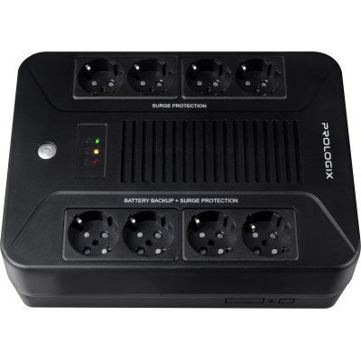 Пристрій безперебійного живлення Prologix 650VA 360W (PLP650VA8LED) Вінниця - фото 3