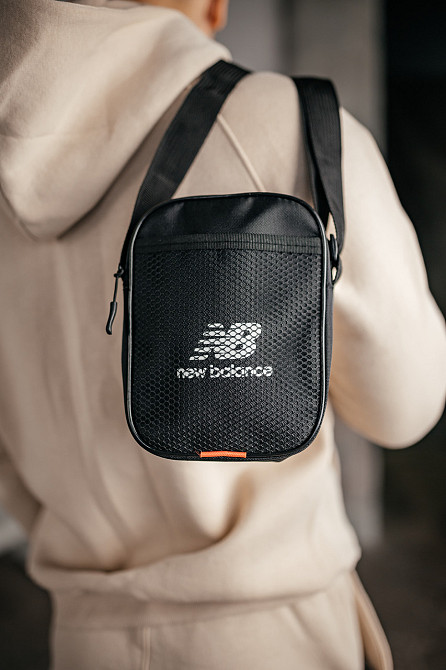 Барстека Nike, Чоловіча сумка через плече, Текстова барсетка на три відділення, Брендаова сумкаMasterSem Київ - фото 5