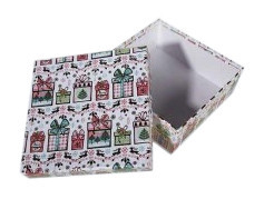 Коробка подарочная ООТВ Подарок 20 х 20 х 8 см Ровно - изображение 1