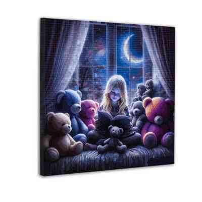 Картина по номерам Santi алмазна мозаїка Казка на ніч, 40*40см (955345) Винница