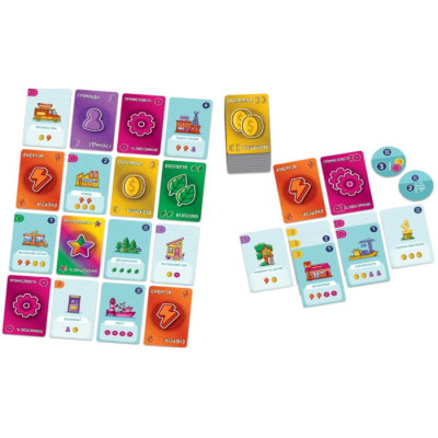 Настільна гра Games 7 Days Карткове Місто (Point City) (укр.) (PCT01UA) Вінниця - фото 4