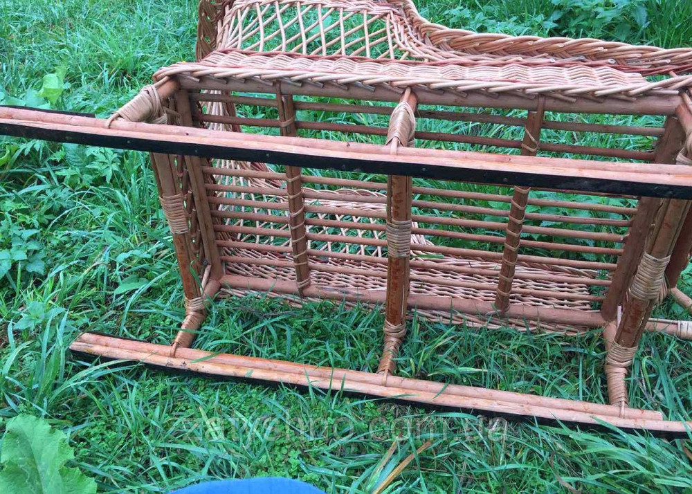 Санки из лозы плетеные| санки для  взрослых | саночки  на подарок | сани Киев - изображение 6