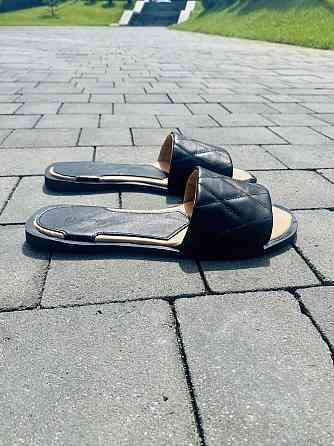 BENZ Шльопанці жіночі BENZ Di 53 чорні (літо, шкіра натуральна) (3989) Коломыя