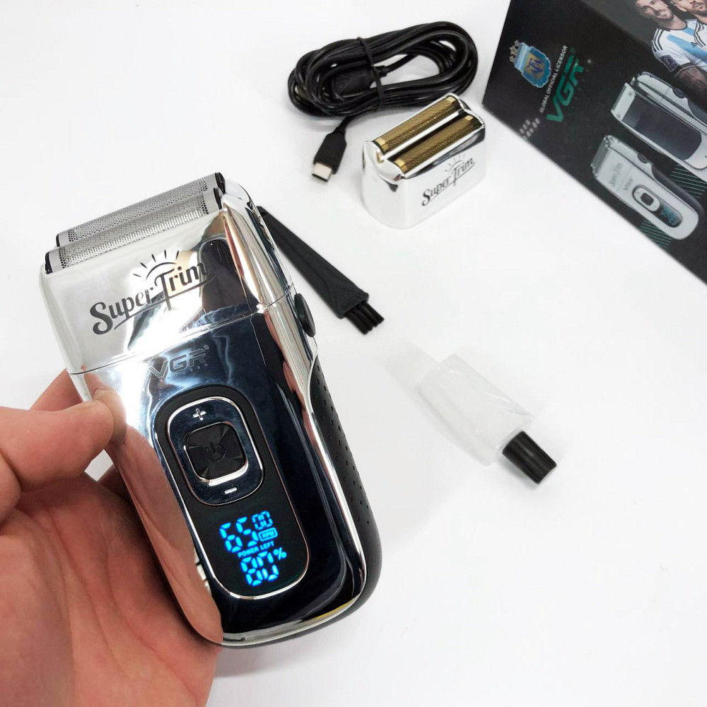 Электрическая бритва для качественного бритья VGR, Бритва портативная аккумуляторная YK-42 Львов - изображение 9