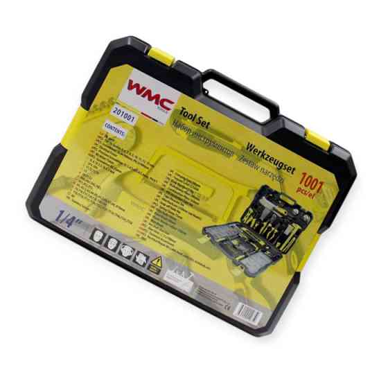 Набор инструмента слесарный 1001 шт, 1/4