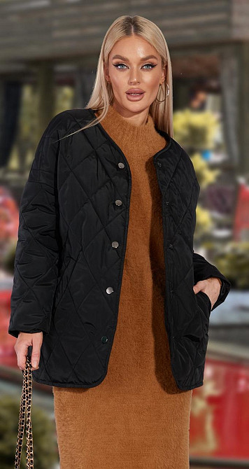 Модна стьобана куртка (42) Київ - фото 3