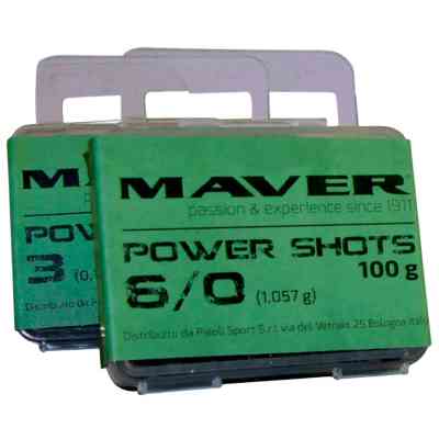 Грузило Maver набір Power Shots 8/0 (1.878g) 100g (1300.36.02) Винница
