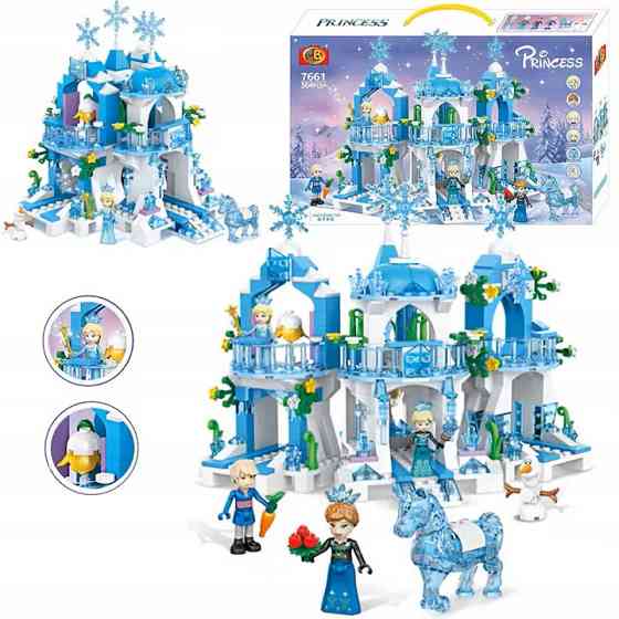 Конструктор Princess Toy Крижаний замок принцеси, 504 деталь Киев