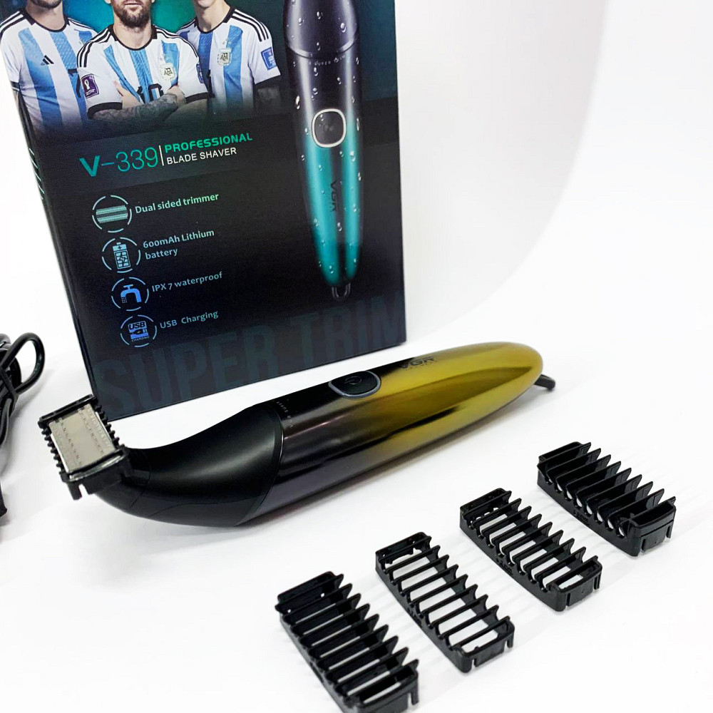 Бритва мужская электрическая аккумуляторная электробритва VGR, Бритва для сухого бритья NL-70 Львов - изображение 15