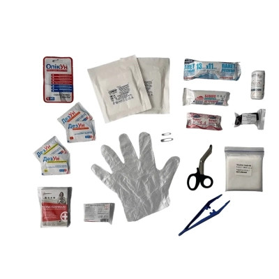 Автомобильная аптечка Poputchik 02-021-П Винница - изображение 2