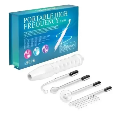 Дарсонваль косметологічний апарат для догляду за шкірою обличчя та тіла LZ 006A 4 насадки Одеса