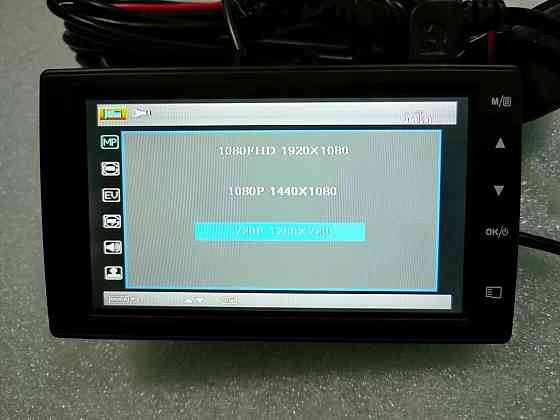 Автомобильный видеорегистратор DVR T706 (2 камеры) 1080P экран 3.5 дюйма Винница