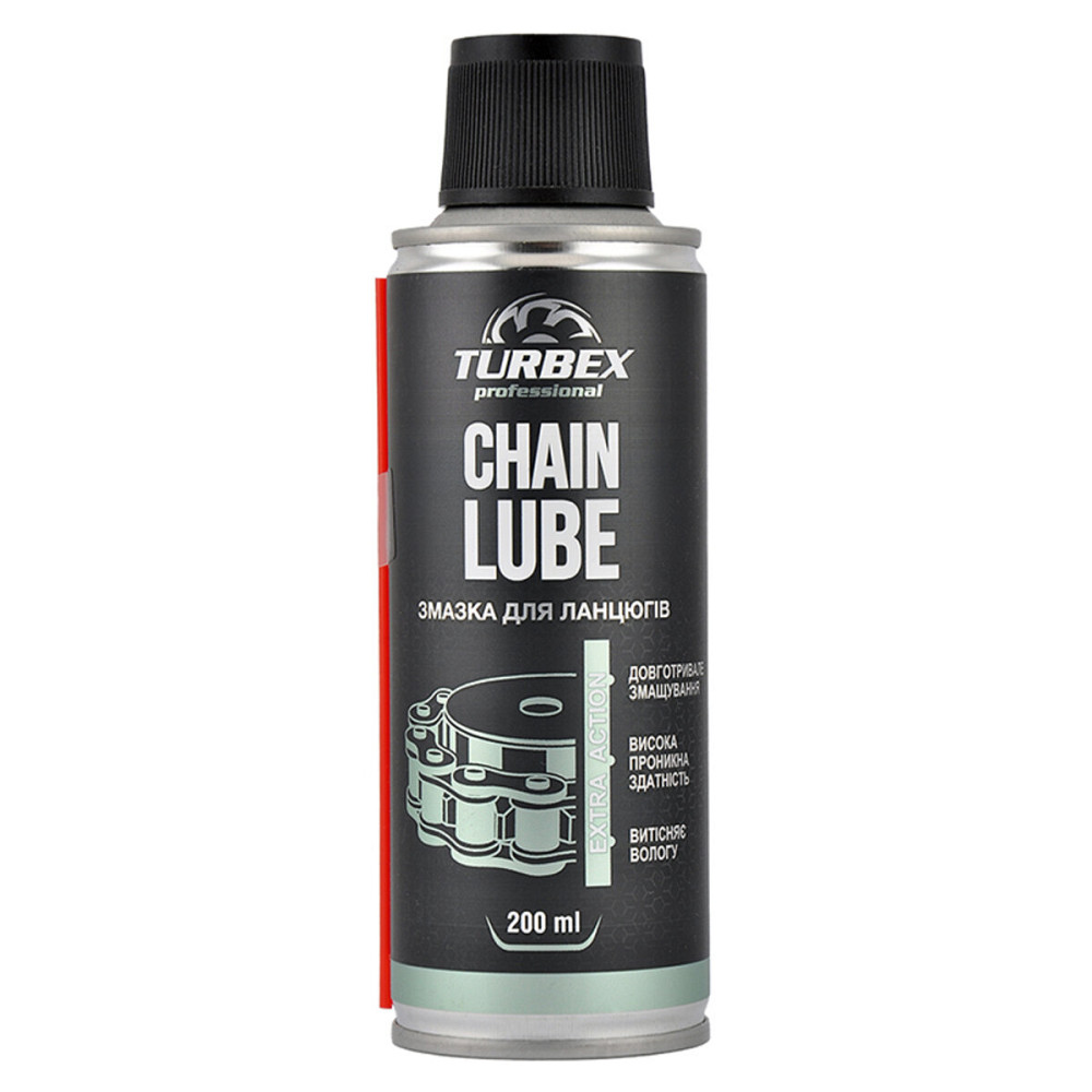 Смазка для цепей Turbex Chain Lube Road, 200мл Київ - фото 1