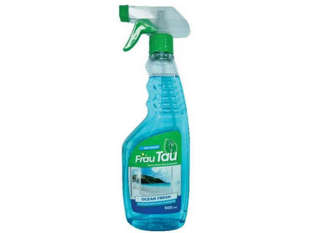 Засiб для миття скла та дзеркал 500мл тригер Ocean Fresh ТМ Frau Tau Solmir Київ - фото 1
