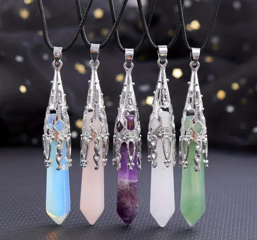 Кулон маятник из натурального опала, подвеска для балансировки опал чакр, размер 6 см. Киев - изображение 2