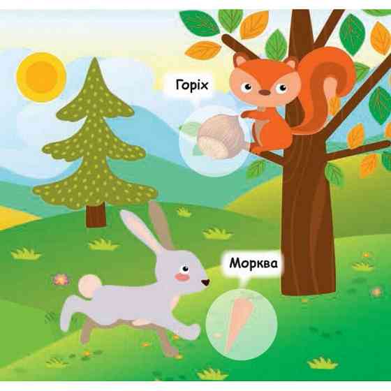 Мої перші наліпки "Нагодуй тваринку" 877002, 22 наліпки Вінниця