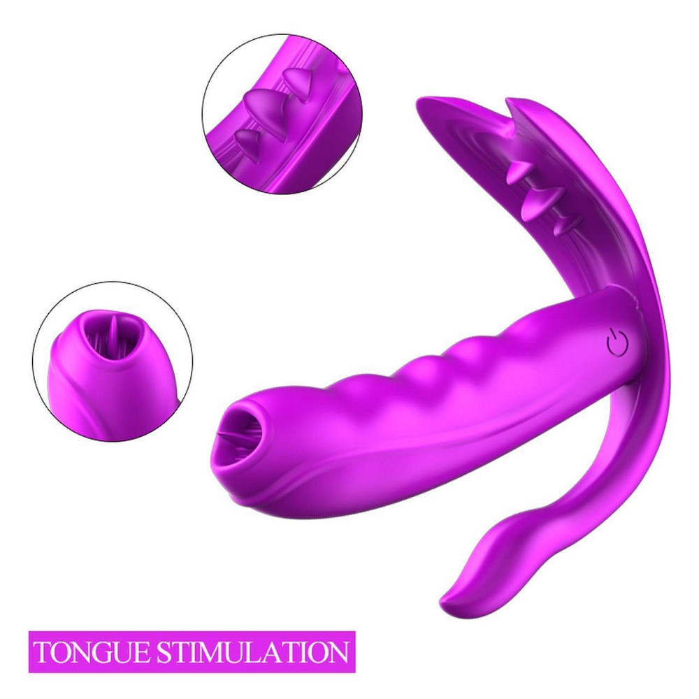 Стимулятор в трусики - Silicone Panty Vibrator USB, 7 Function, Heating Sex Aura Київ - фото 10