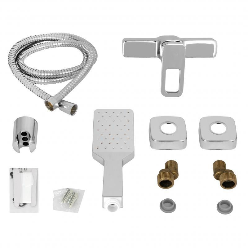 Смеситель для душа Lidz Wawel 010 с душевым гарнитуром (k40) LDWAW010CRM45390 Chrome Киев - изображение 7