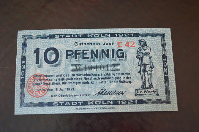 Германия. Нотгельд. 10Pf ( 6 ) Полтава - изображение 1
