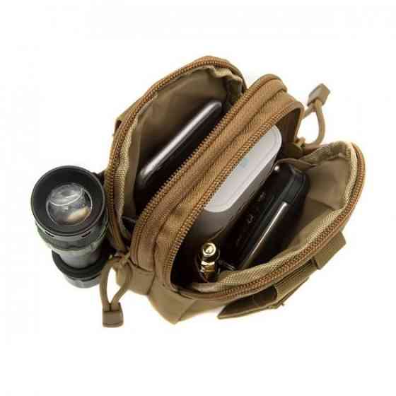 Тактическая сумка на пояс 18х13х3 см,A50,Песок/Поясной подсумок(аптечка) c креплением Molly SBR Киев