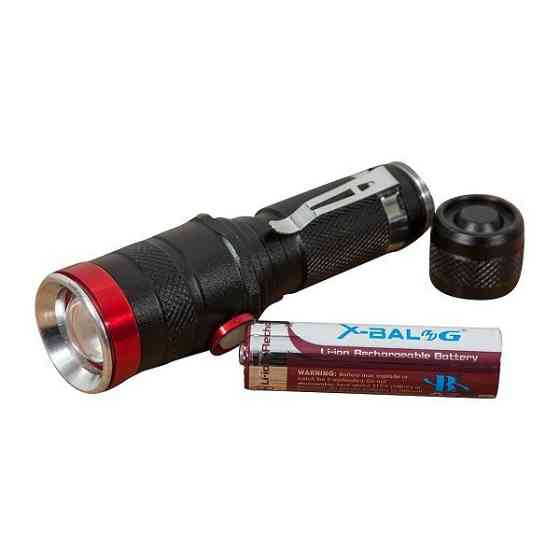 Алюминиевый фонарь 18650 Bailong BL-736-T6, Мощный тактический фонарь светодиодный RP-98 Львов