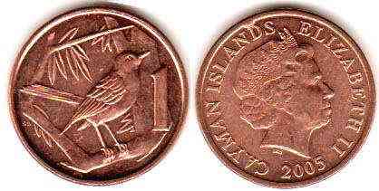 Ayman Is Каймани Кайманові о - 1 Cents 2008 UNC Полтава