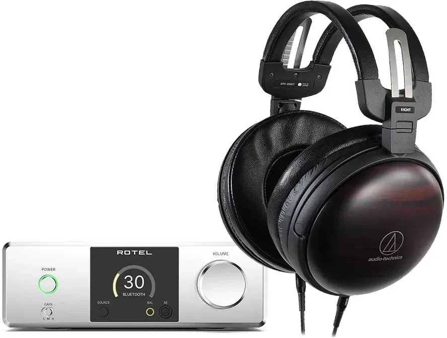 Навушники Rotel Dx-3 Srebrny + Ath-Awkt Kokutan Київ - фото 1