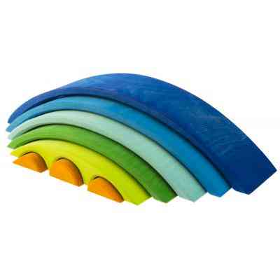 Конструктор Nic деревянный Мост синий (NIC523331) Винница