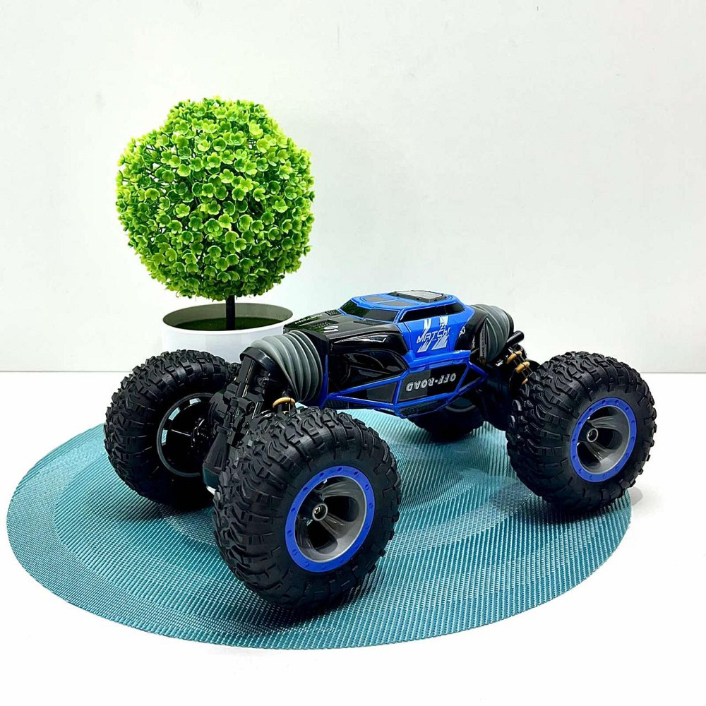 Машина трюкова Limo Toy перевертень всюдихід на радіокеруванні гумові колеса Синій (M 5507) Чернігів - фото 2