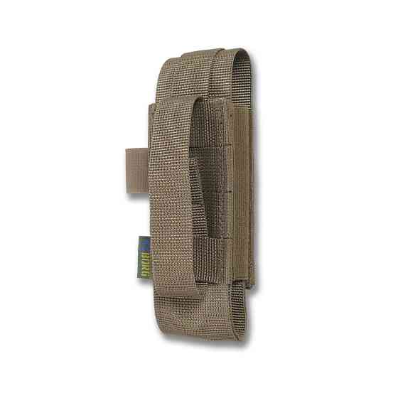 Подсумок под турникет открытого типа с креплениями для тактических ножниц и маркера койот Киев