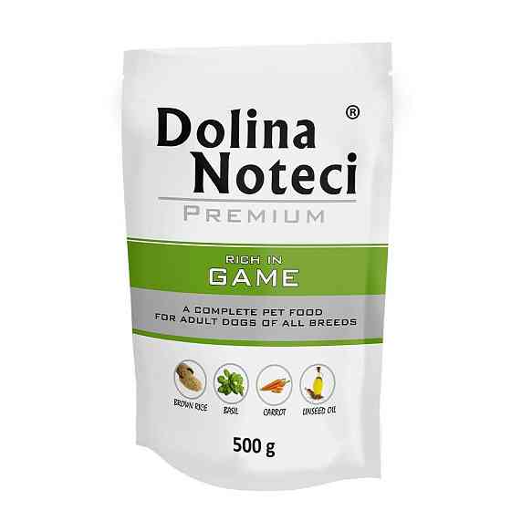 Dolina Noteci Premium (Долина Нотечі Преміум) консерва вологий корм для собак з дичиною 500 г х 10 шт. Запоріжжя