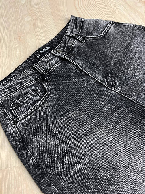 Шорты женские джинсовые Mikaletta 13124 бермуды с подворотом черные, черный, 31, 31, 86 см, 110 см Киев - изображение 15