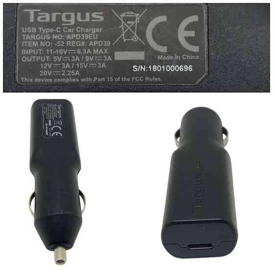 Автомобільна зарядка в прикурювач 5V 3A Type C Луцк