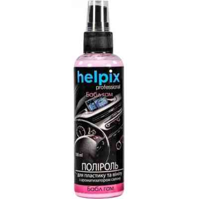 Автополироль Helpix набір поліроль для пластику бабл гам 100 мл + губка (4823075802494) Винница