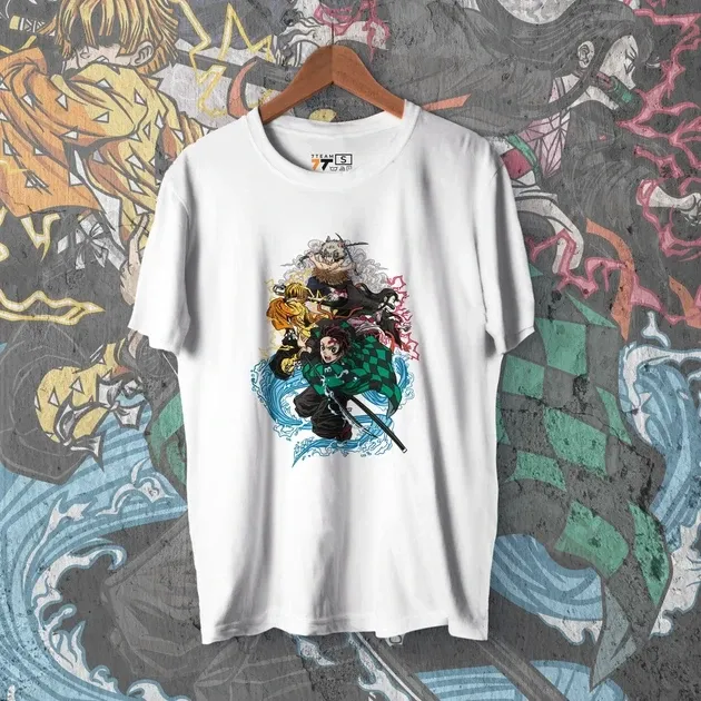 Футболка мужская с принтом Клинок, рассекающий демонов Команда 2 WE Размер 48 Anime0432 Днепр - изображение 1