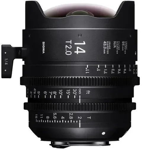 Об'єктив Sigma High Speed Prime Line 14mm T2 FF EF-Mount Київ - фото 1