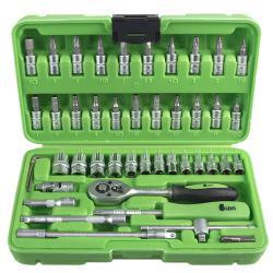 Набор головок 46предм. 1/4 Alloid Винница - изображение 1