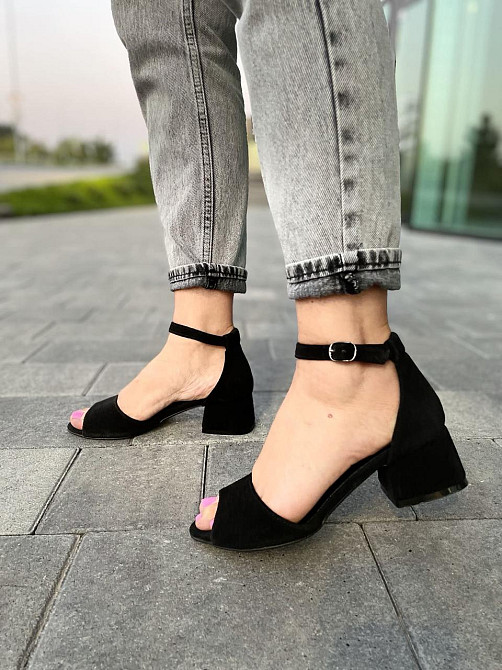 Nivelle Босоніжки жіночі NIVELLE 1468/4015-4053 чорні (літо, замша натуральна) (5011) Коломия - фото 10