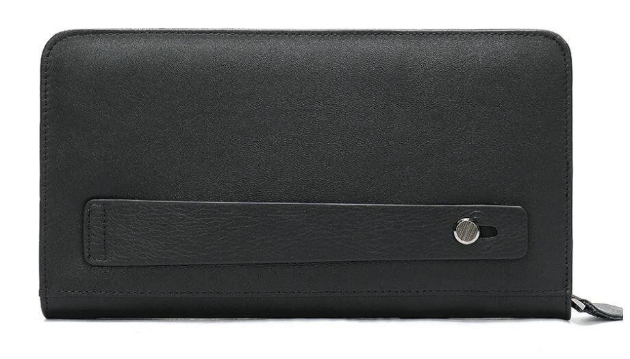 Клатч мужской с ремнем Vintage 14664 Черный Киев - изображение 9