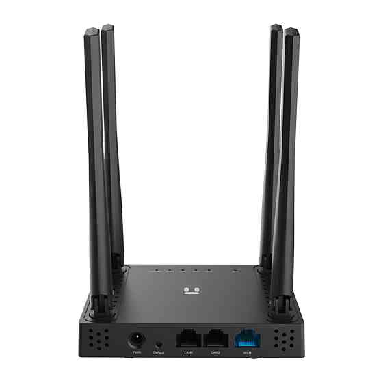 Бездротовий маршрутизатор Netis N5 AC1200, 1xFE WAN, 2xFE LAN, USB 2.0 для 3G/4G модемів, 4 зовнішні антени Київ