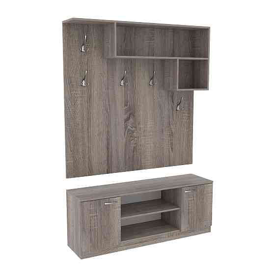 Передпокій ГКШ-10, Дуб Сонома Трюфель, 1300/350/1900 Львів