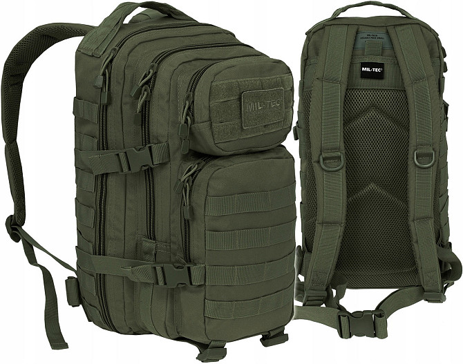 Тактичний Рюкзак 20 літрів із системою Molle 25 мм Mil-Tec від Sturm "Assault Pack SM" (14002001) Ol Нововолинськ - фото 1