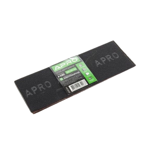 Сітка абразивна 105*280мм P220 10 шт/уп APRO Житомир - фото 1